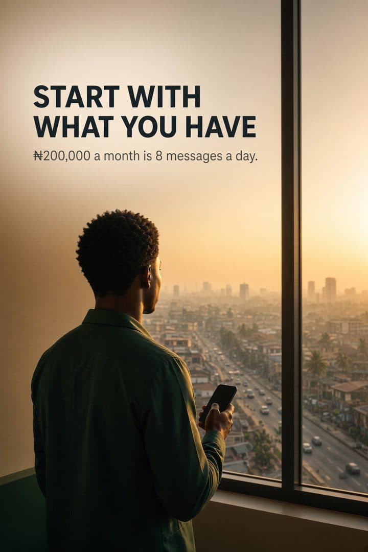 Start With What You Have, the book cover